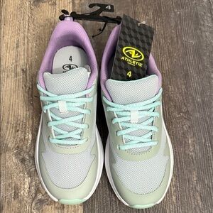 Athletic Works Mint and Lavender Athletic Shoes